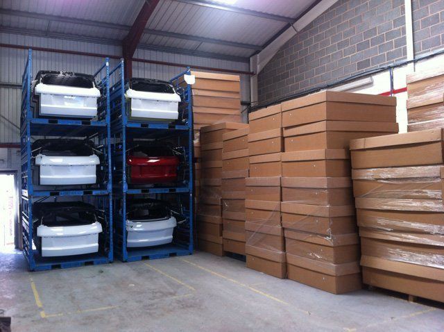 Warehouse of spare parts