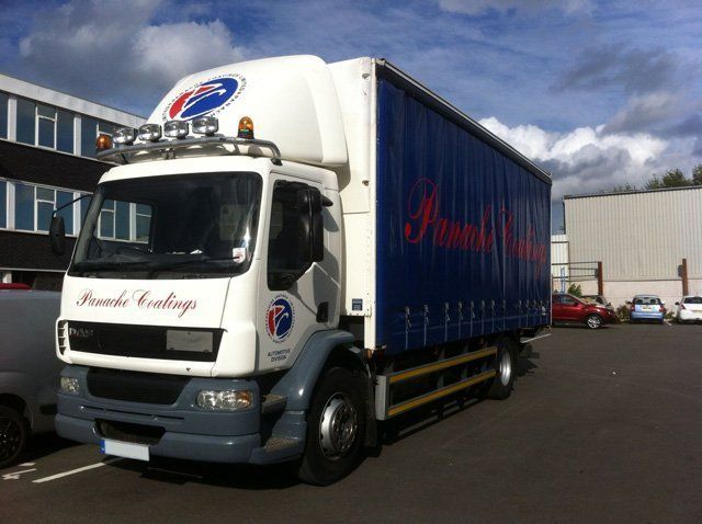 Panache Coatings Ltd truck