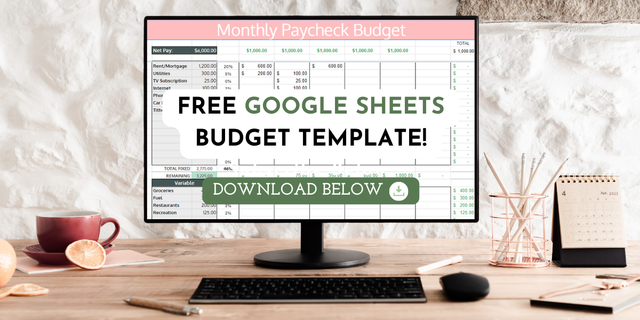 How to Fill Out a Budget Sheet (Simple Tutorial with Paycheck Blocking)