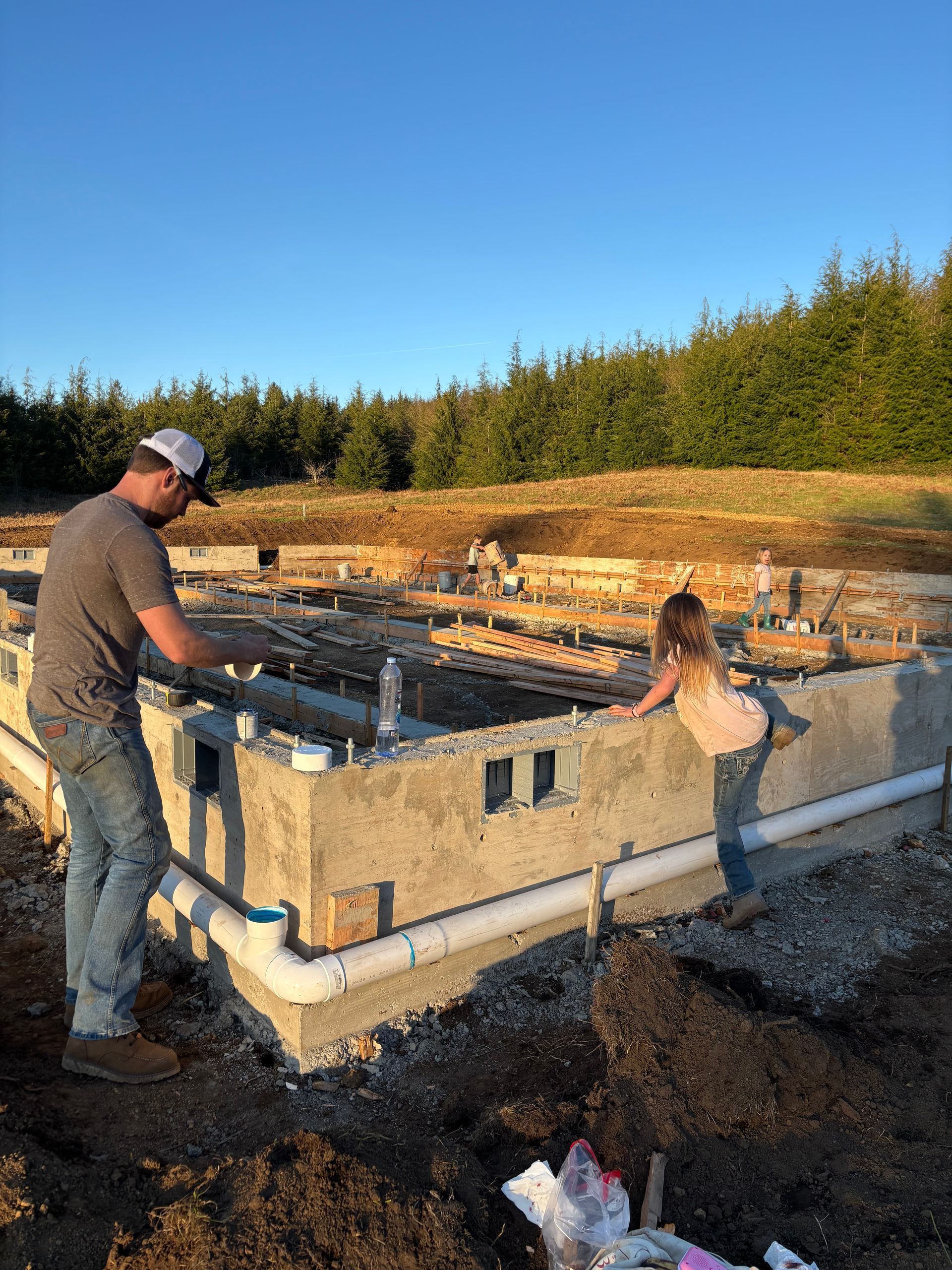 How to afford and prioritize real foods living on one income while doing a DIY build.