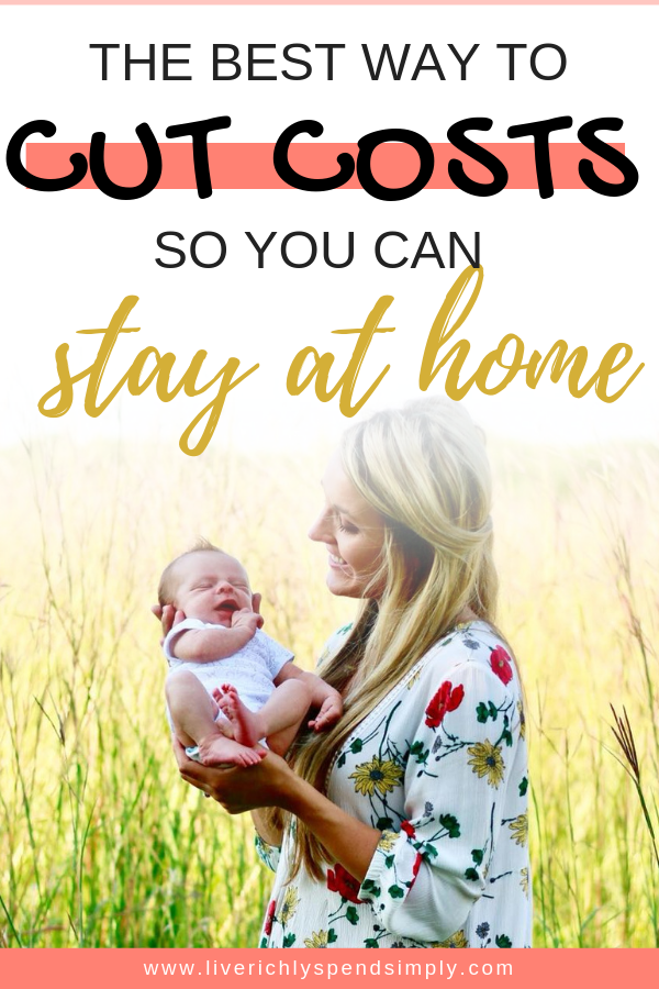 Do you want to be a stay at home mom? Here is how we successfully live on one income so that I can stay home! #oneincomebudget #liveononeincome #becomeastayathomemom