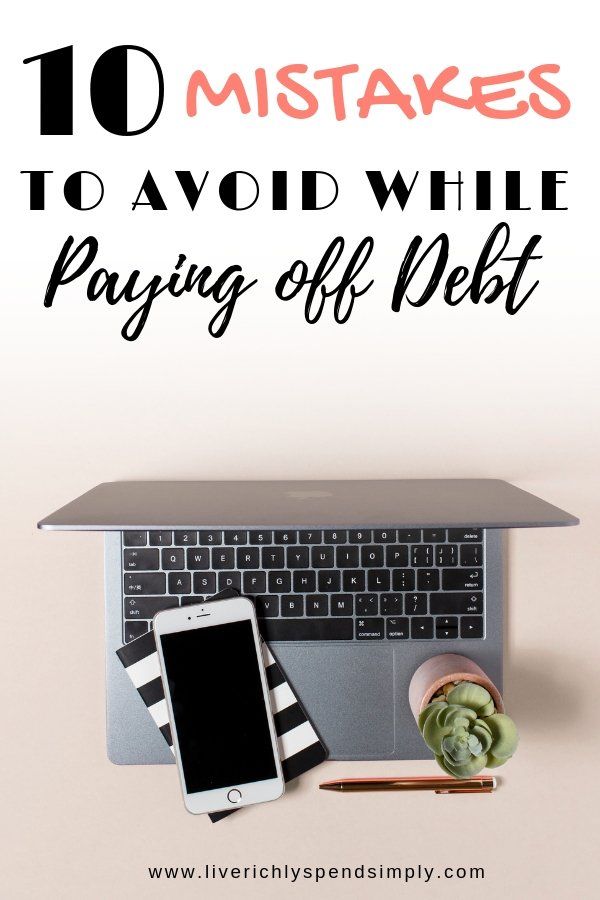 There are many words we can use to describe how debt makes us feel- imprisoned. Trapped. Stuck. Scared. Let me tell you exactly how to get out of debt, and common, preventable mistakes to avoid while paying off debt. #payoffdebt #debtpayoff #debtsnowball