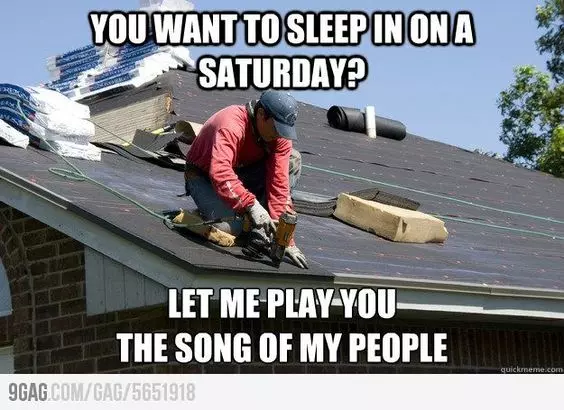 funny roofer memes