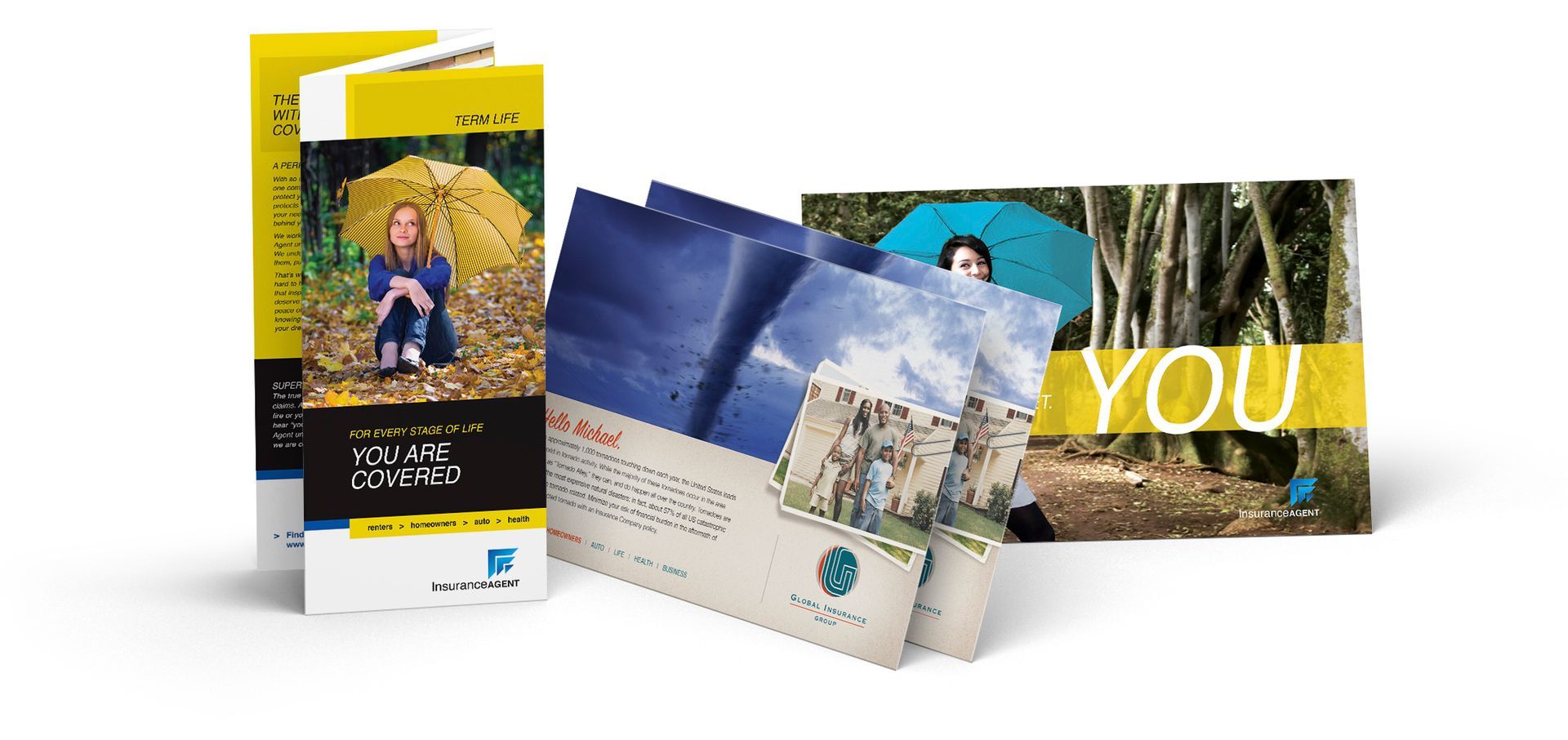 A group of brochures with one that says make you