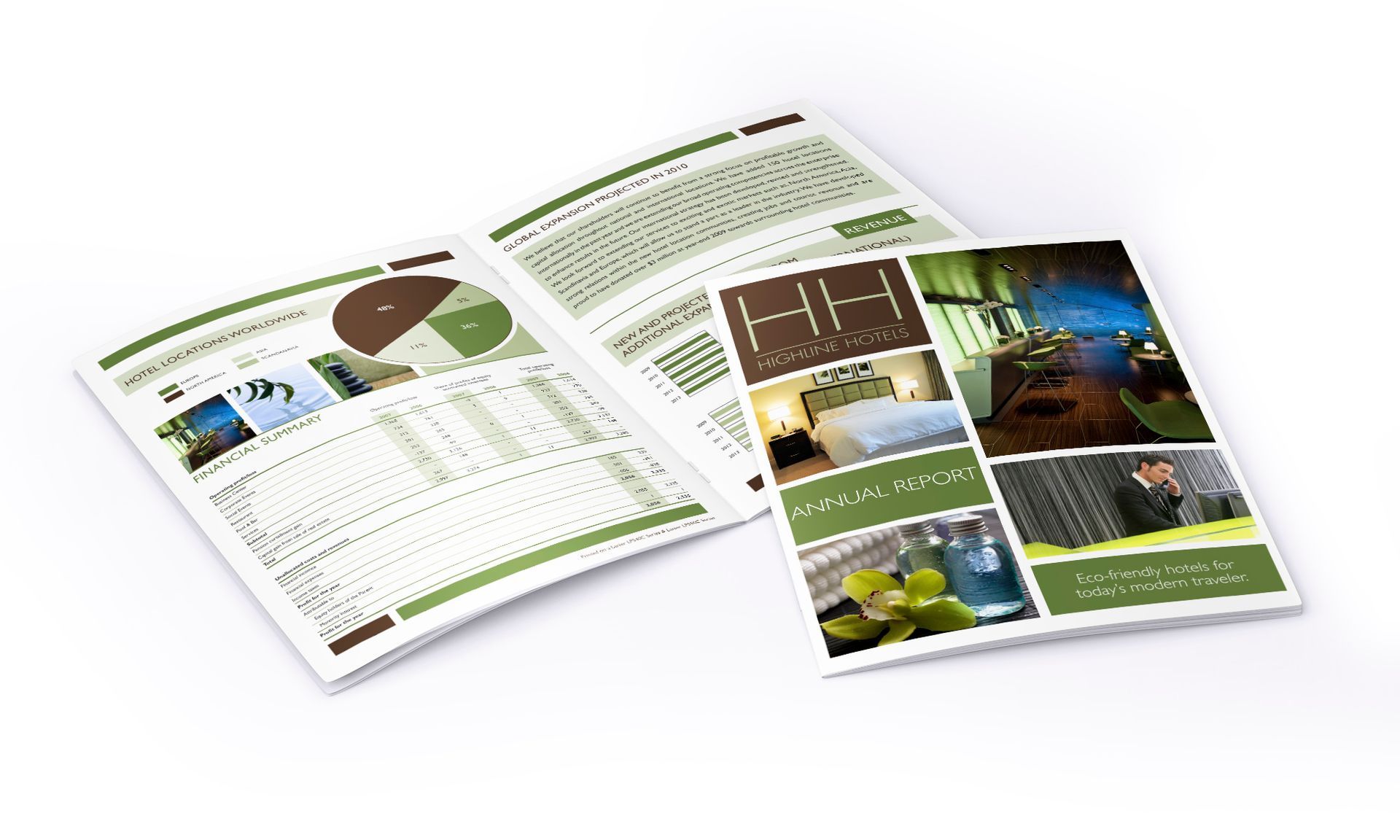 A book is open to a page with a picture of a bedroom on it.