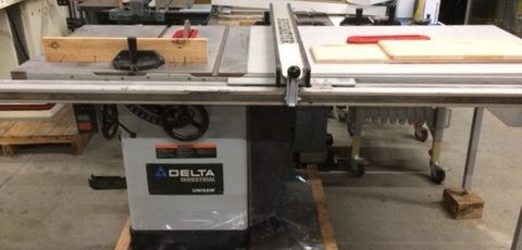 delta rockwell table saw 220v 12-14 1nch