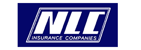 NLC Insurance Companies logo: white 
