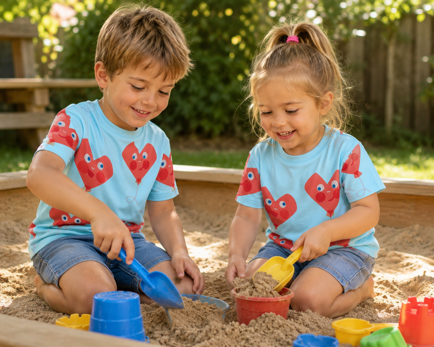 katoenen t shirt met print
