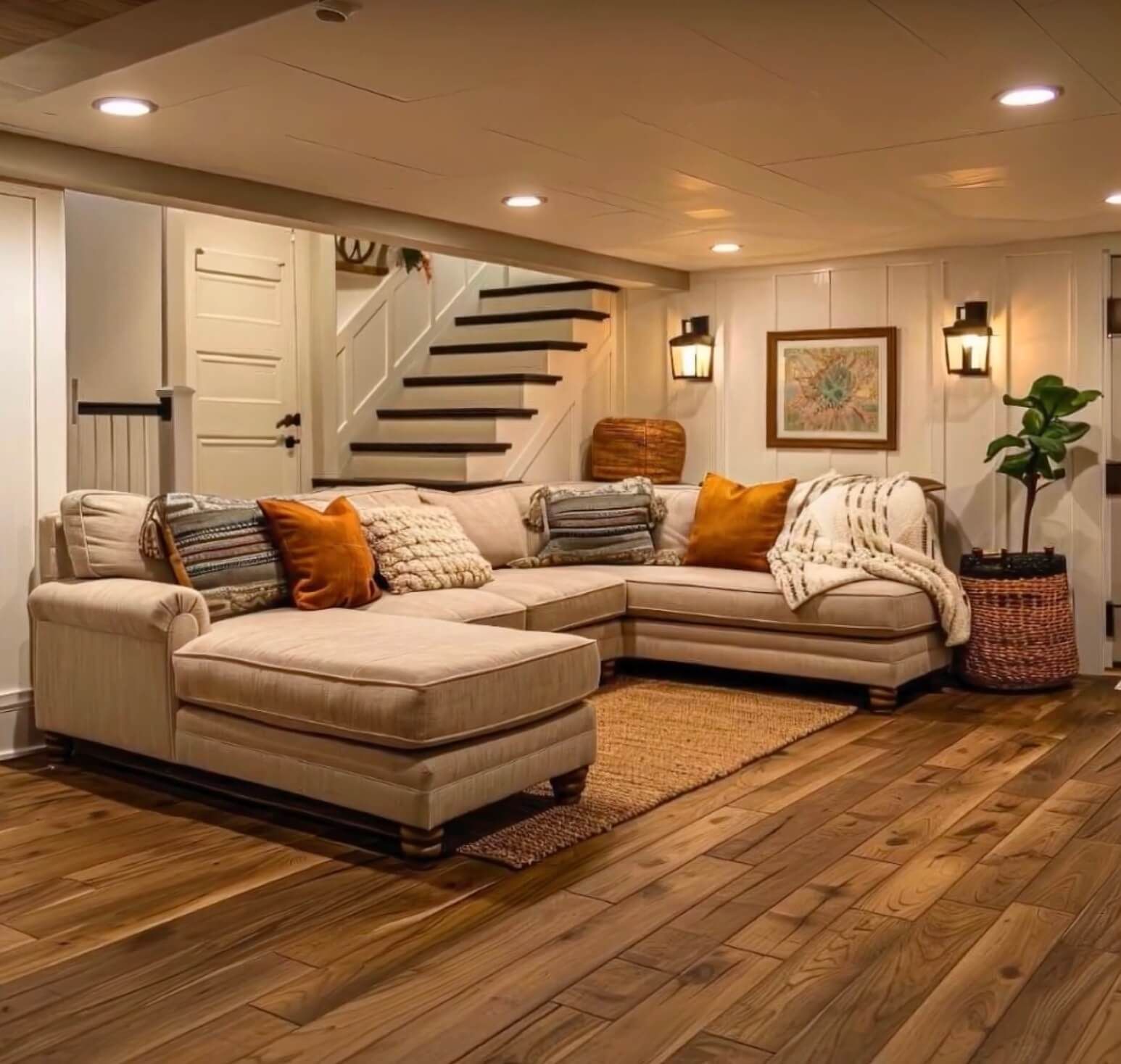 basement renovation / remodel in pickering