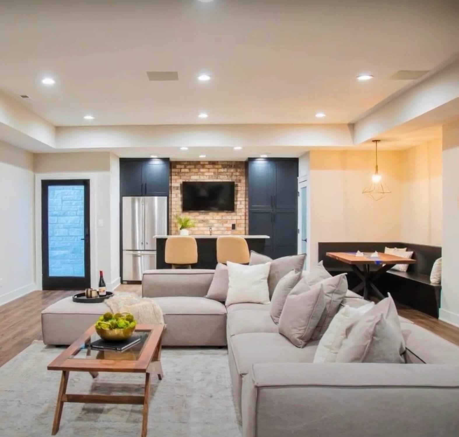 basement renovation / remodel in pickering