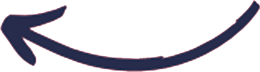 A blue arrow pointing to the right on a white background.