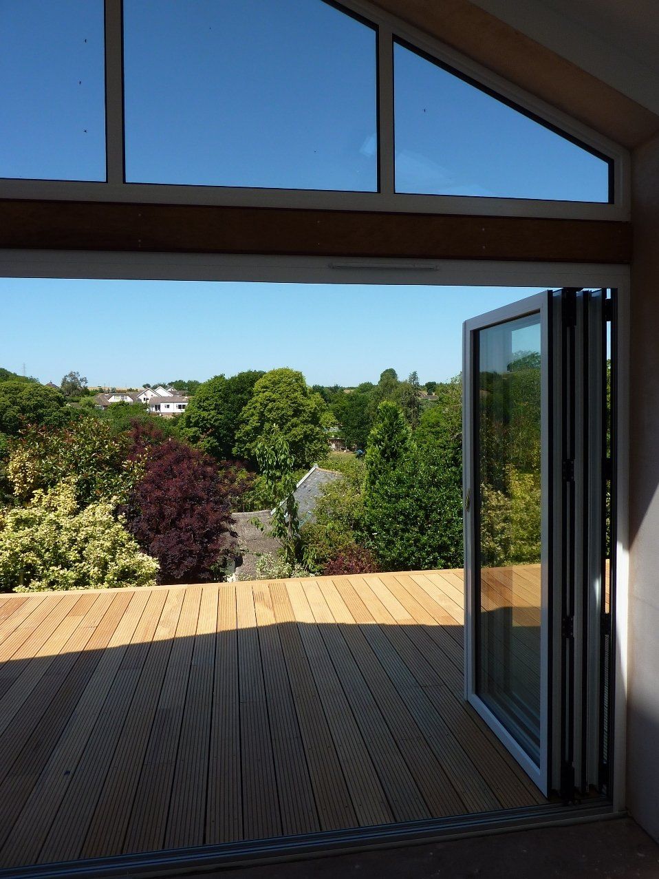 Triple track sliding doors Devon