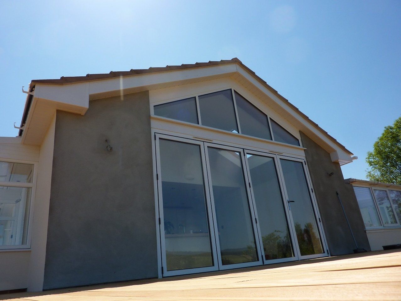 Aluminium folding doors Mid Devon