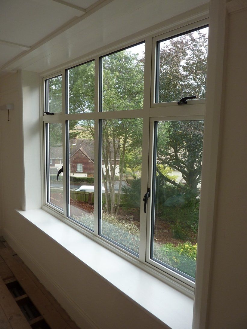 White Aluminium Devon