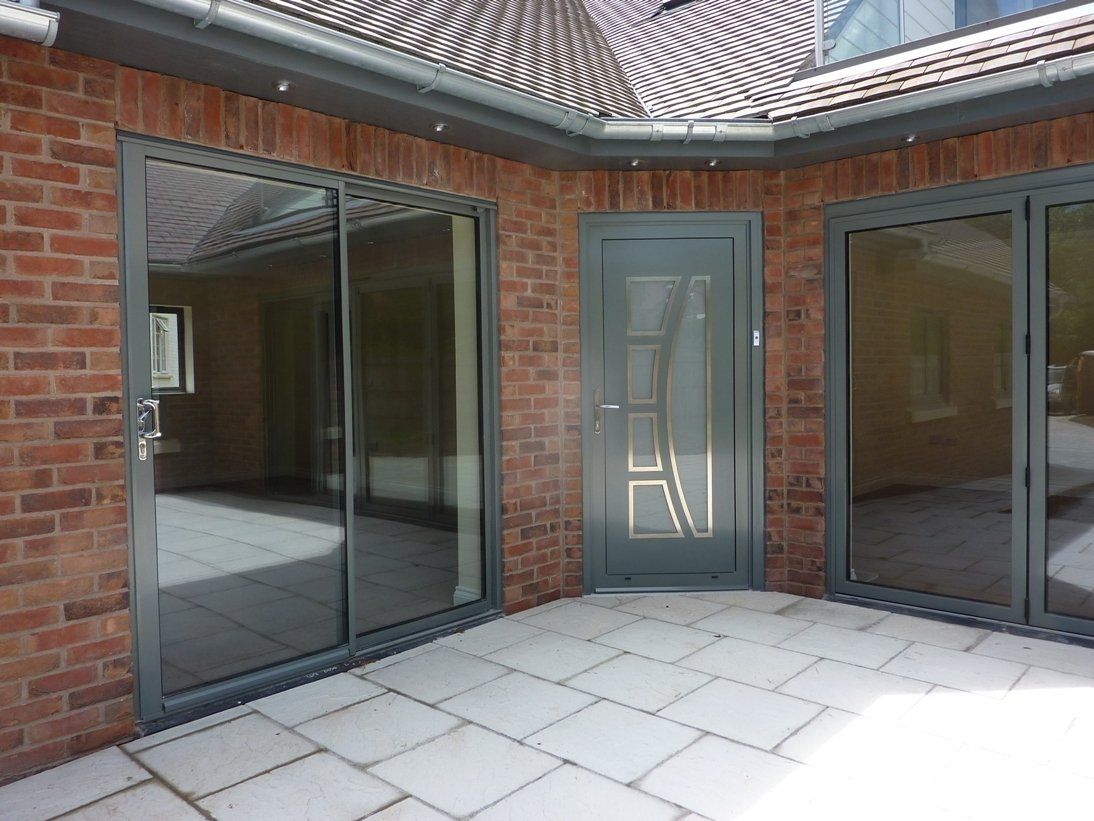Aluminium doors Exton
