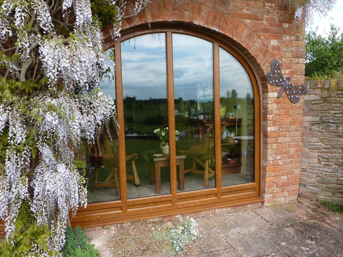 Shaped uPVC windows Mid Devon