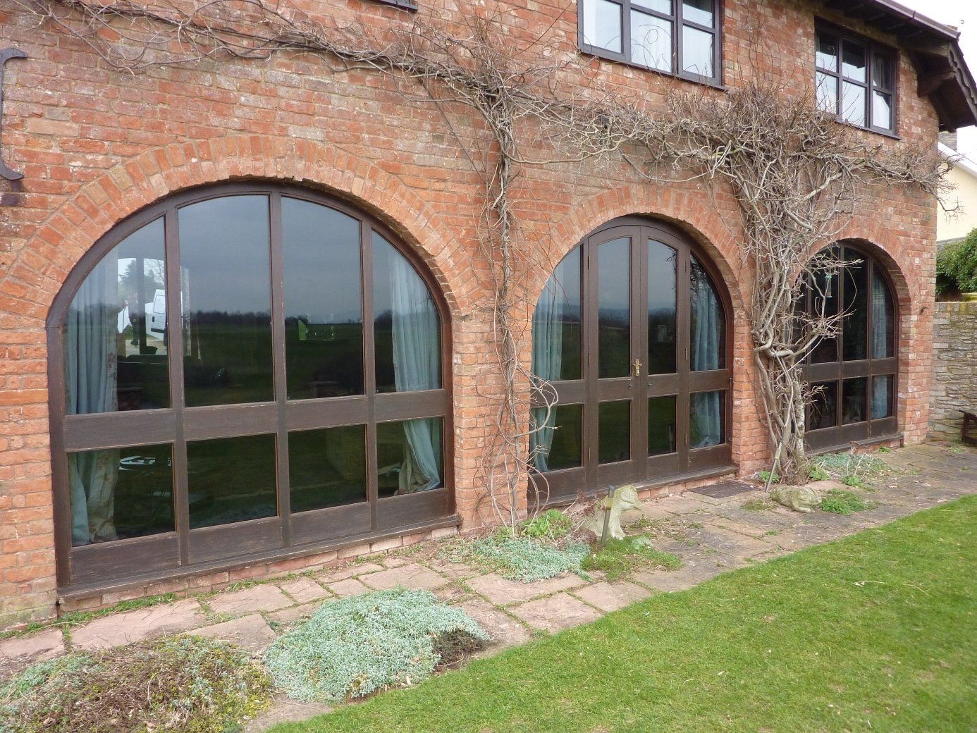 Arched PVC windows Exeter