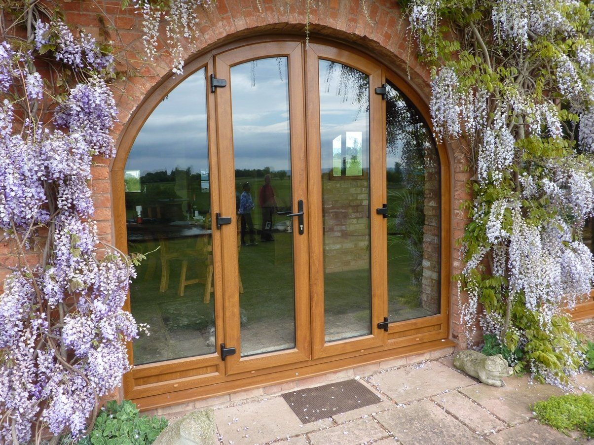 Arched PVC windows Devon