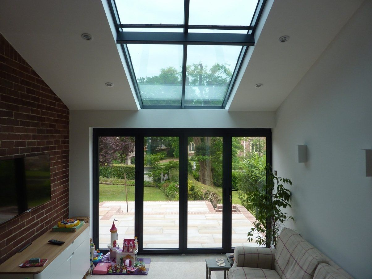 Grey Aluminium bifolds Exeter