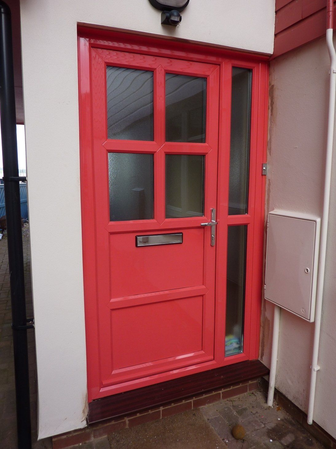 Coloured PVC front doors Exmouth