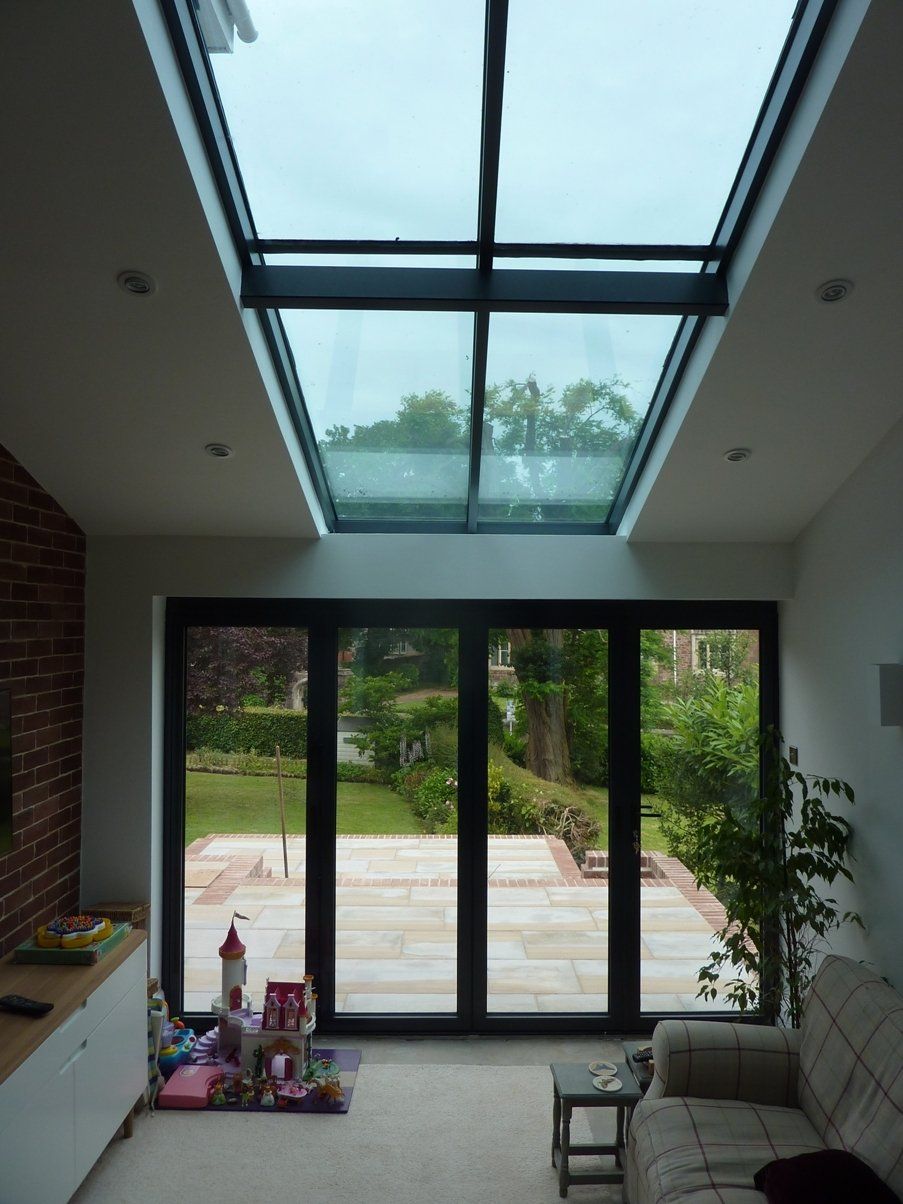 Grey Aluminium bifolds East Devon