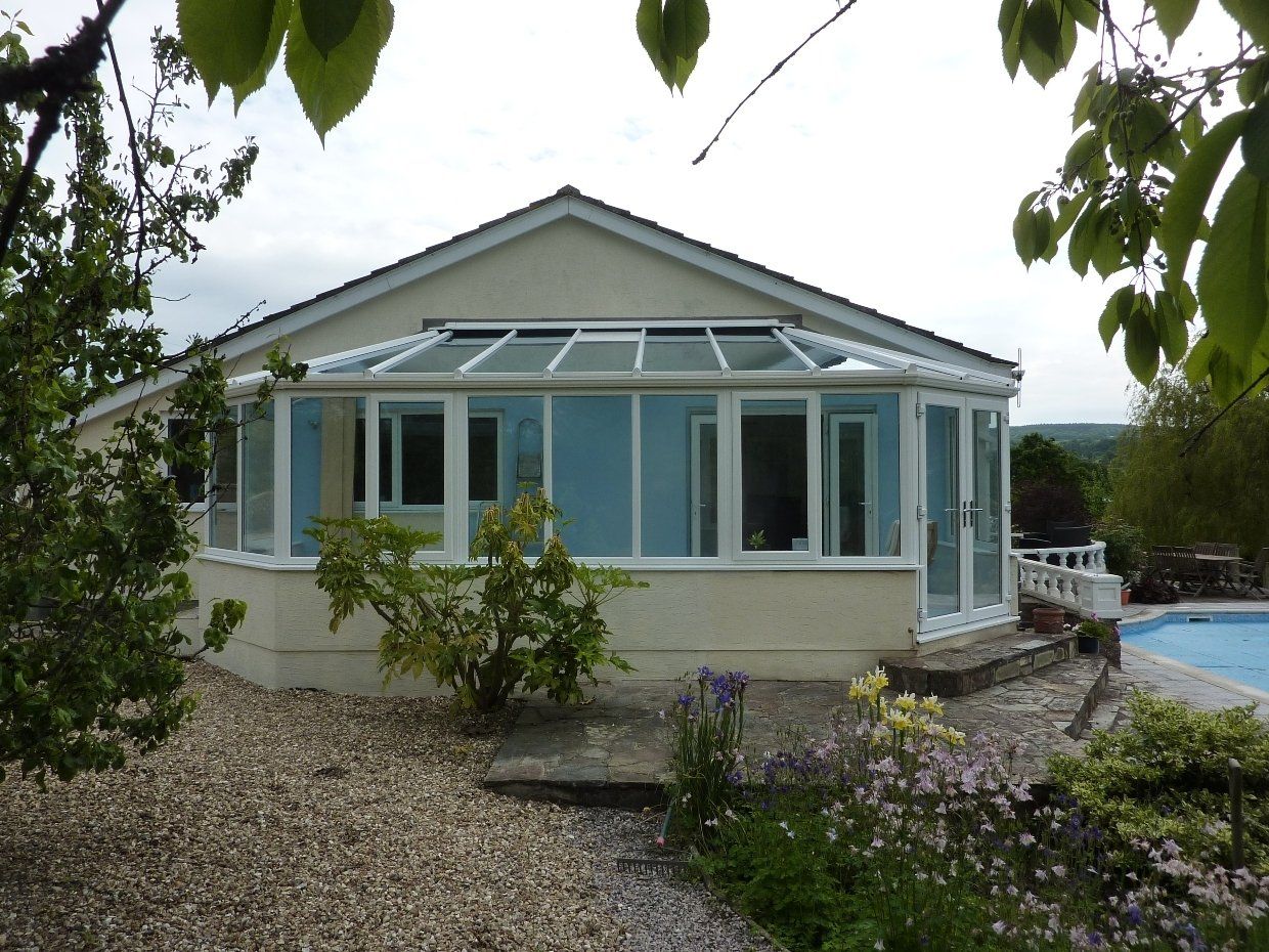 white PVC conservatories Torquay