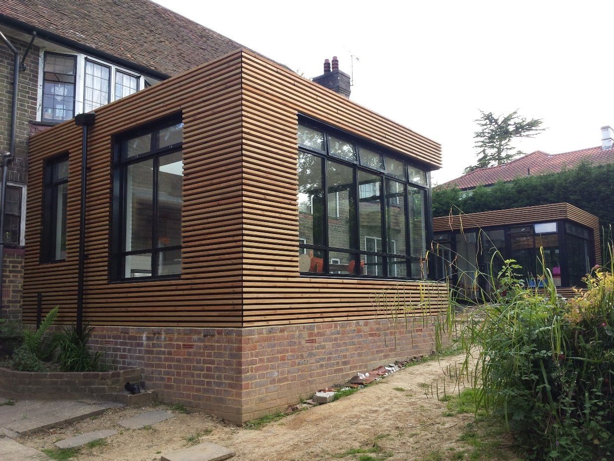 Contemporary Aluminium glazing Budleigh