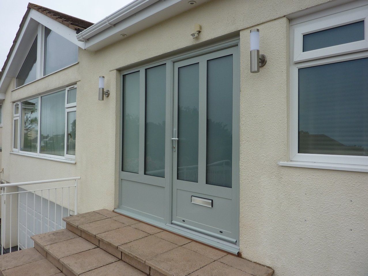 Aluminium front doors Devon
