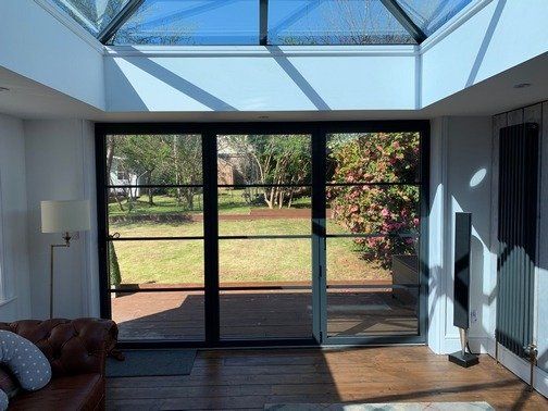 Crittall style bifolds East Devon