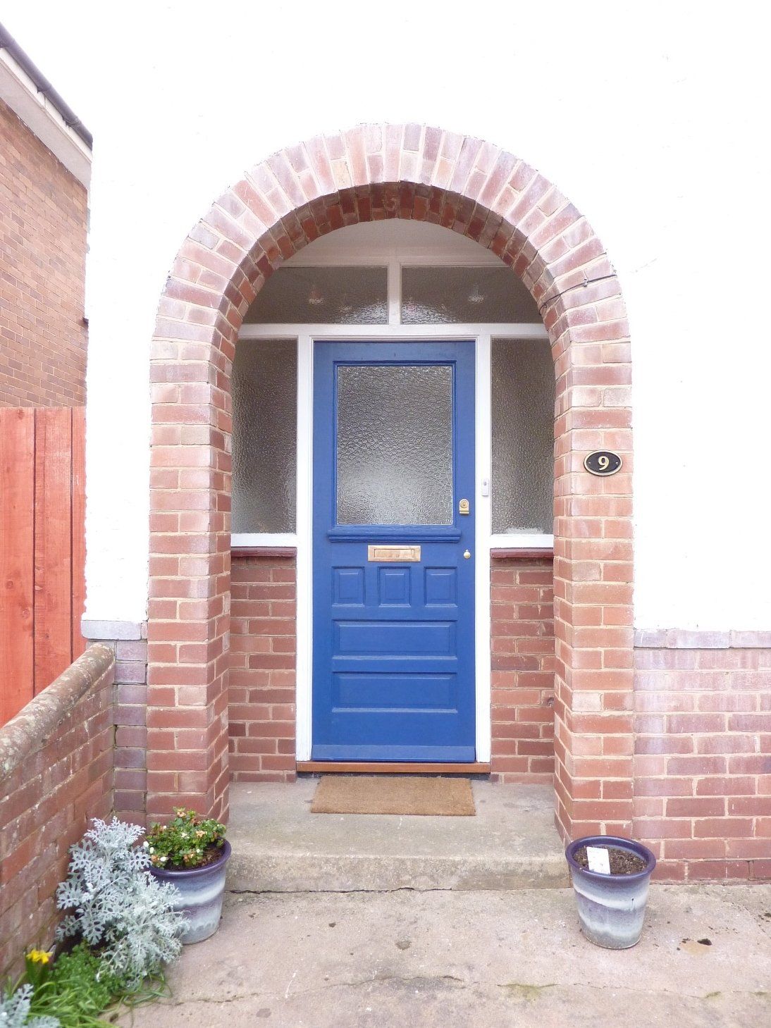 Arched porch doors Exeter