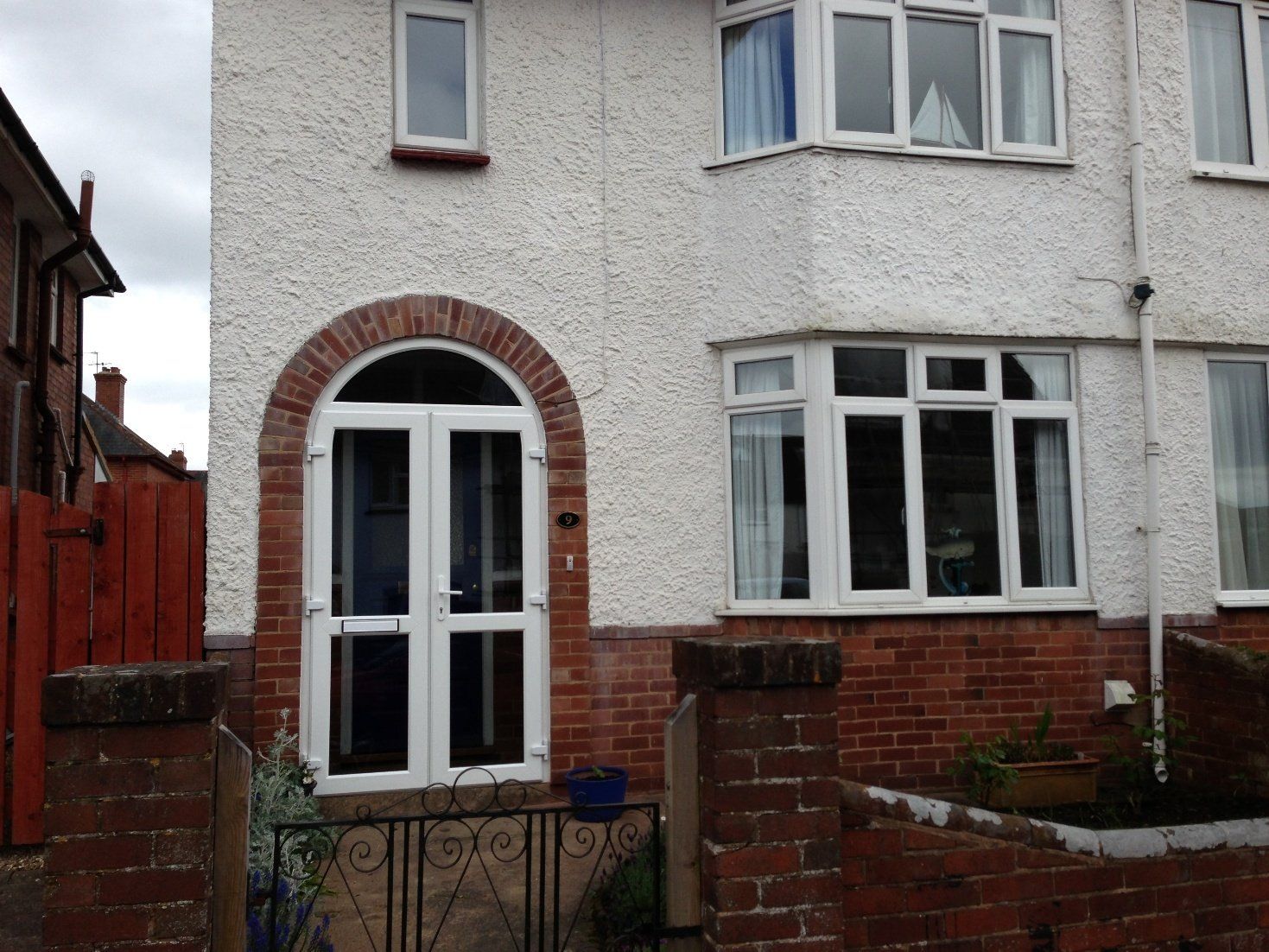 Arched uPVC windows Exeter