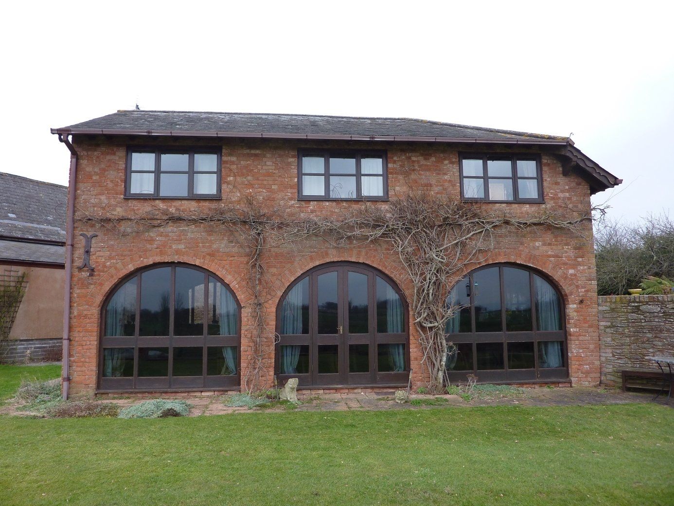 Curved uPVC windows Devon