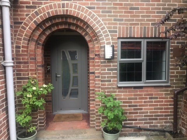 Aluminium designer doors Exeter