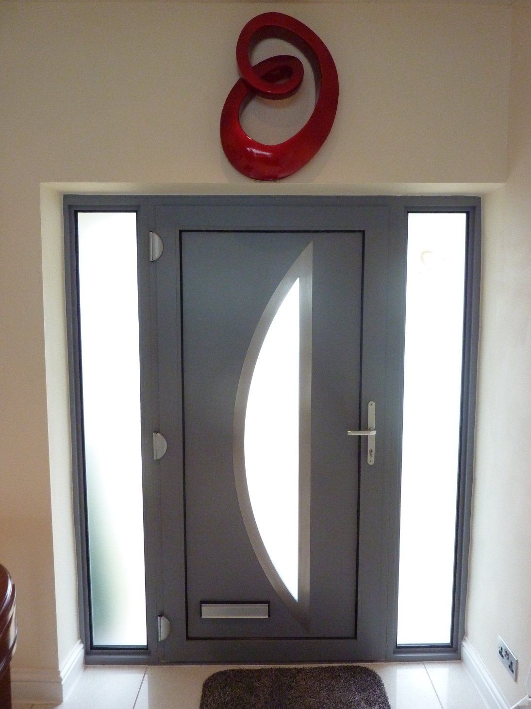 Modern front doors Devon