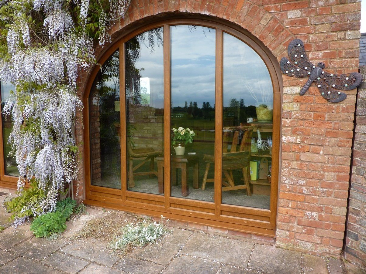 arched PVC windows Devon