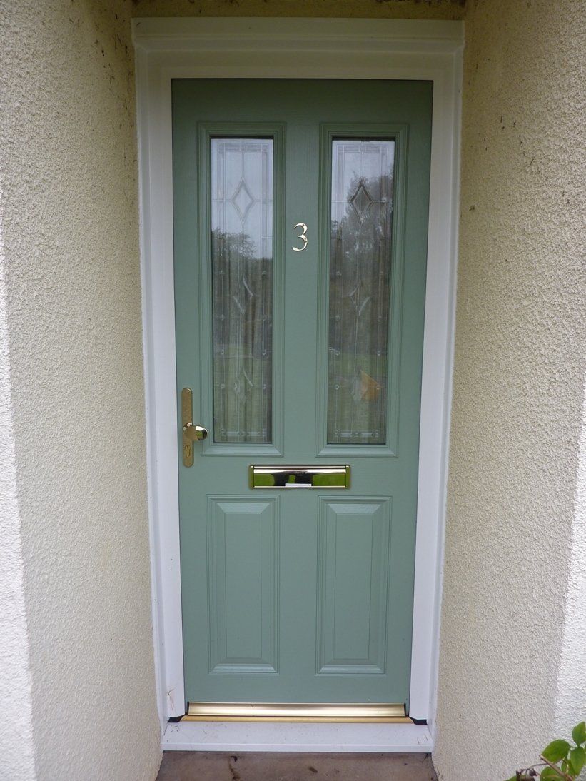 Composite door installations from The Green Window Company in Devon