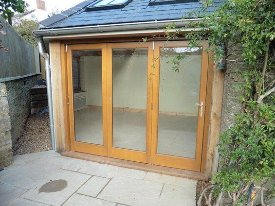 Timber bifolds Devon