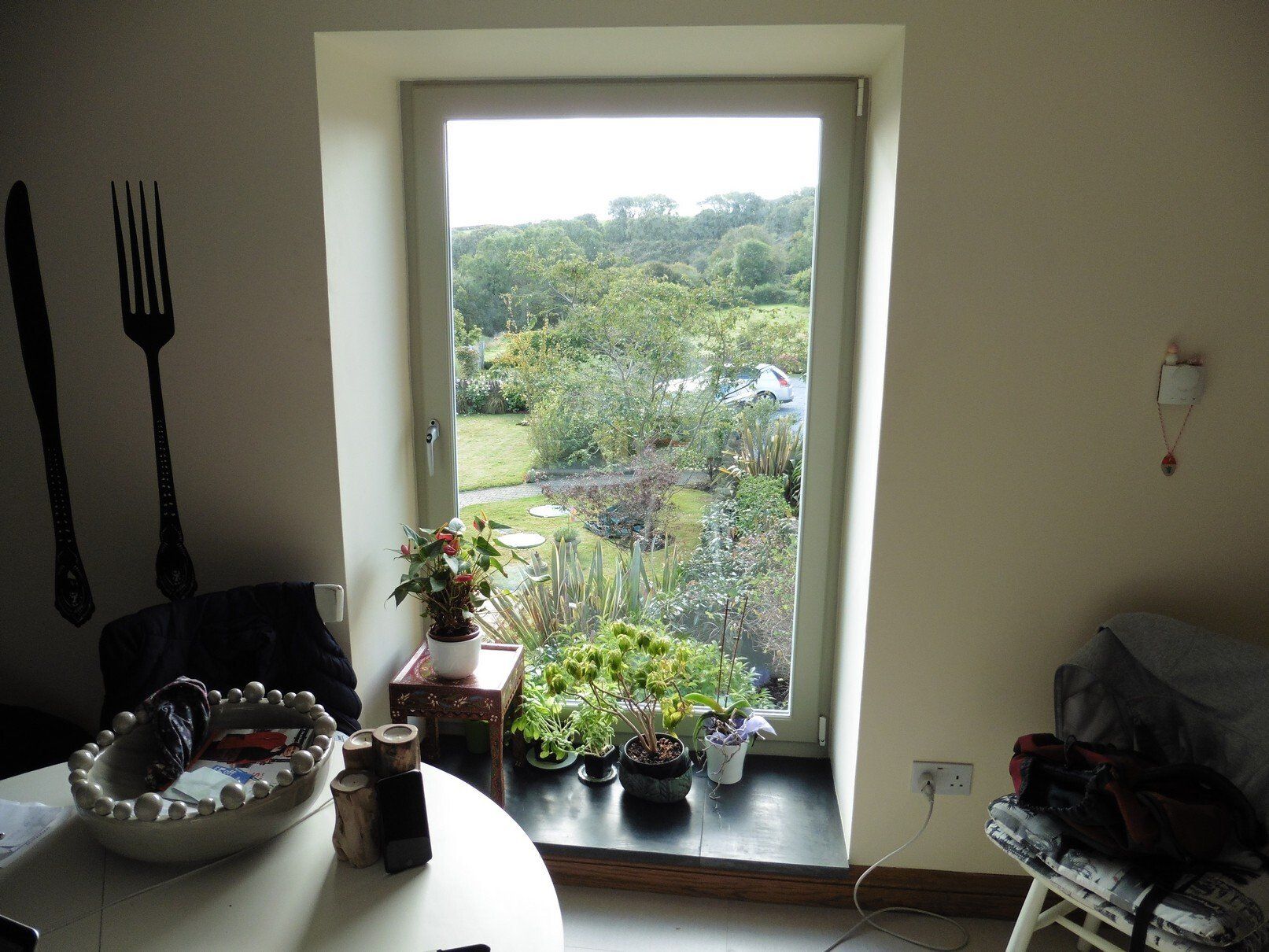 Wood windows Budleigh