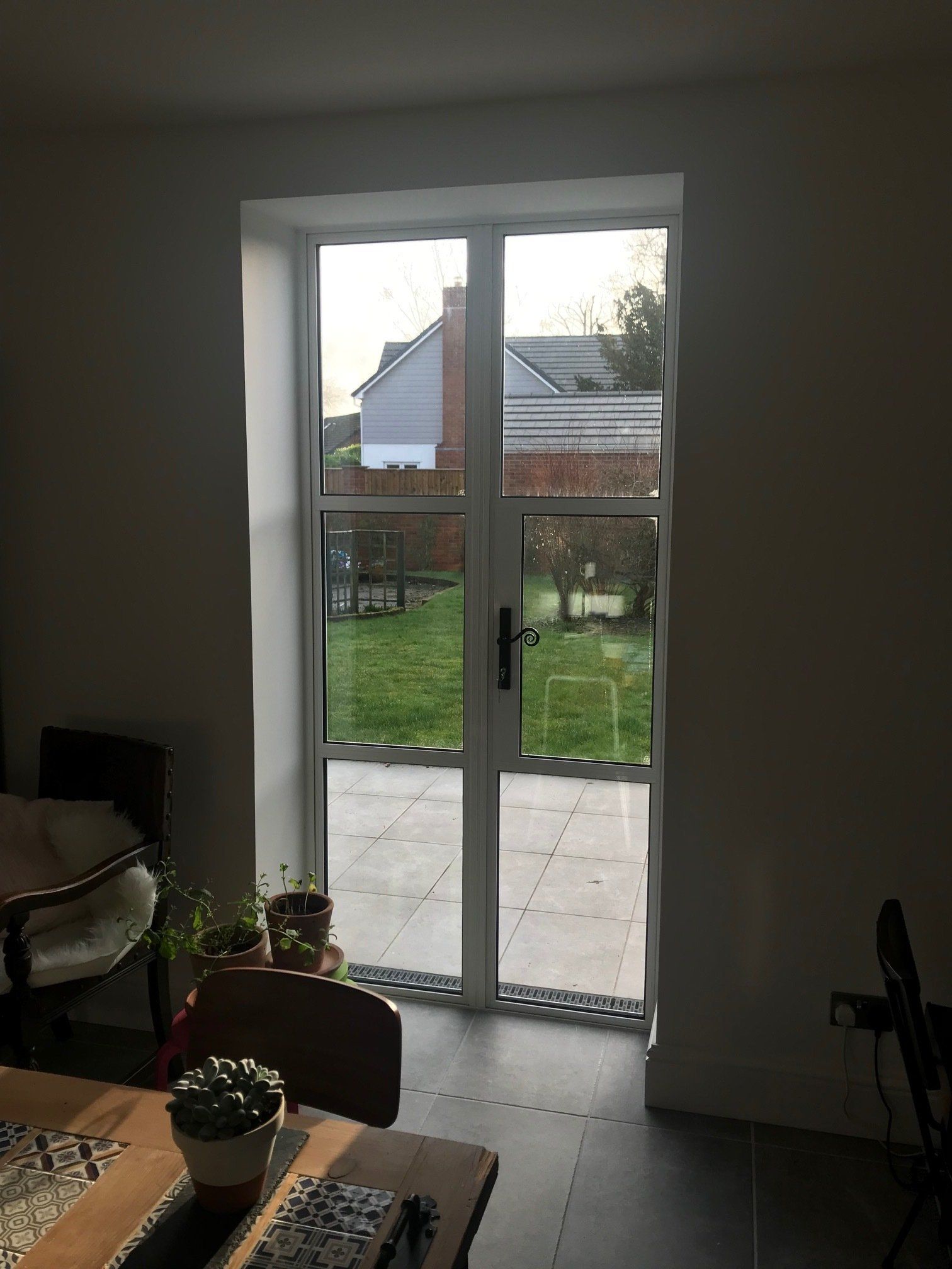 Heritage Aluminium French doors Devon