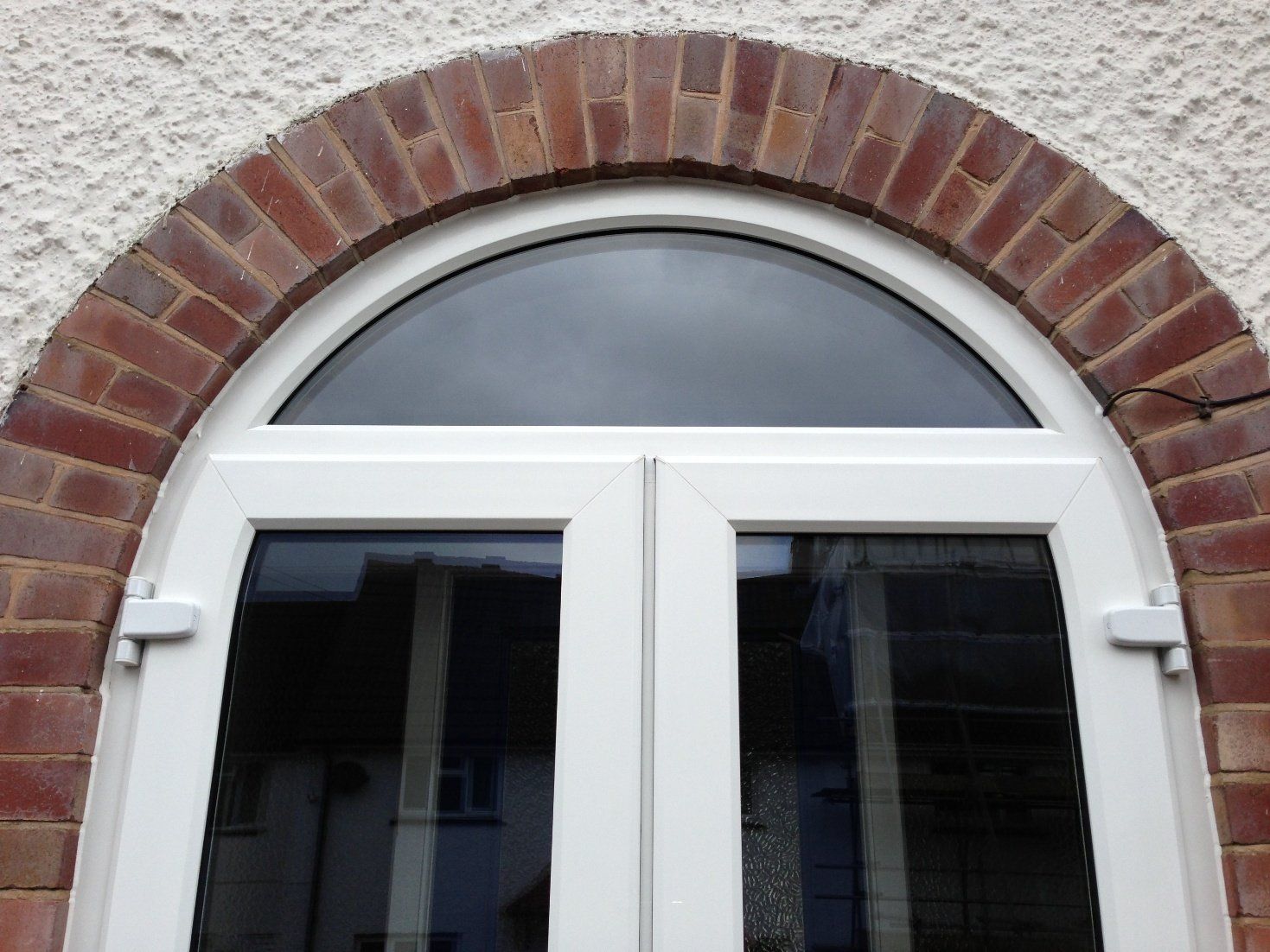 White PVC doors Devon