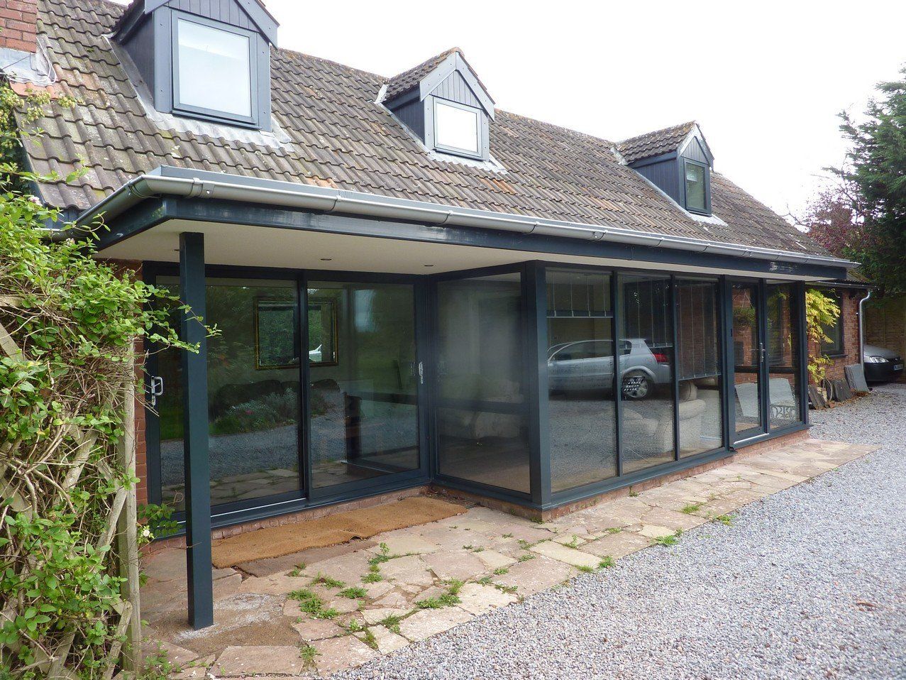 Modern Aluminium glazing Exeter