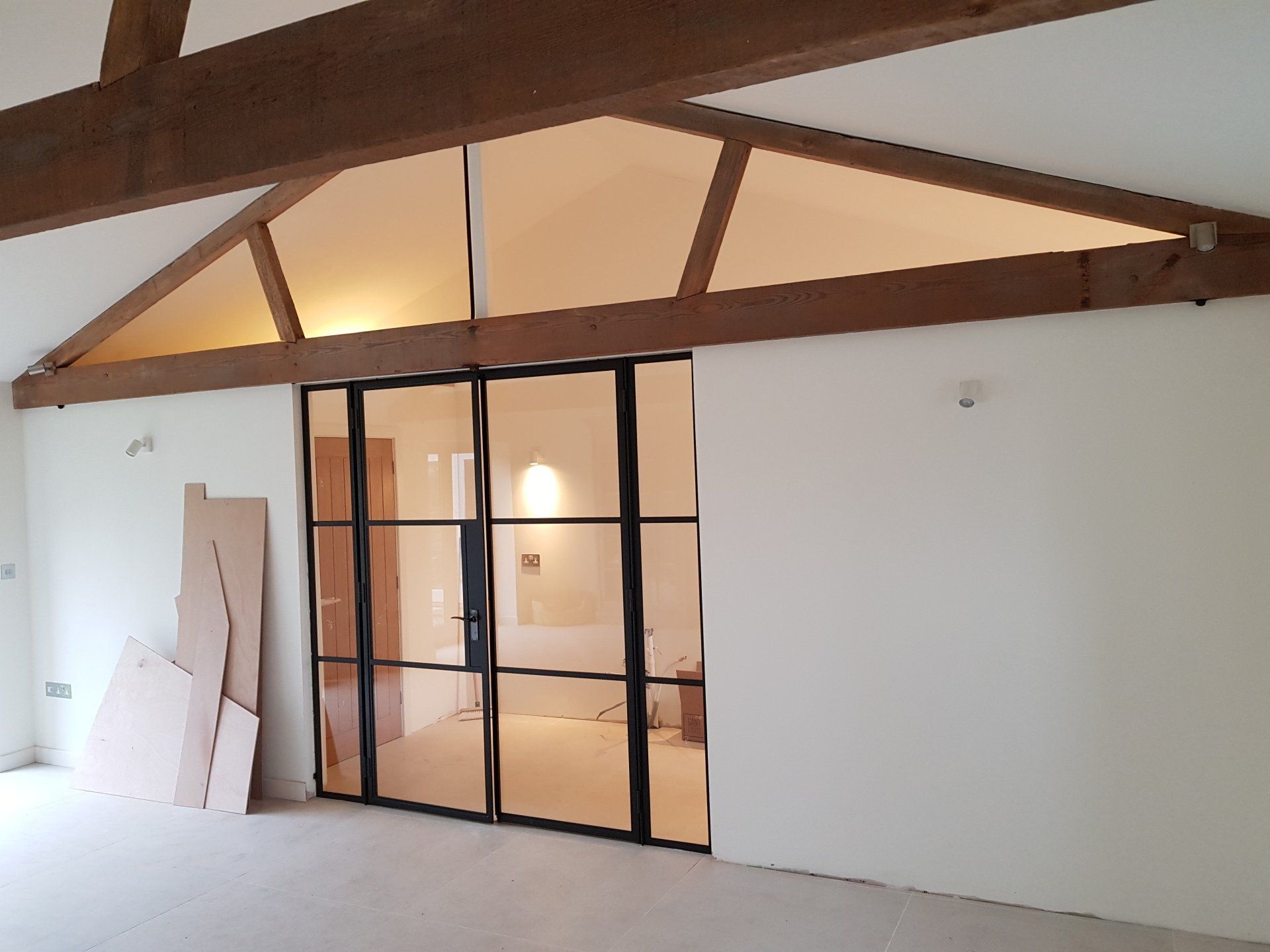 Steel internal doors and screens