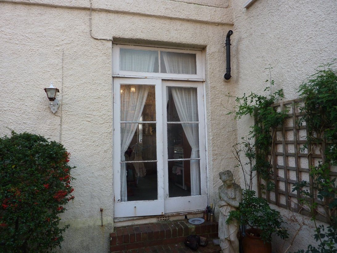 Hardwood French doors Devon