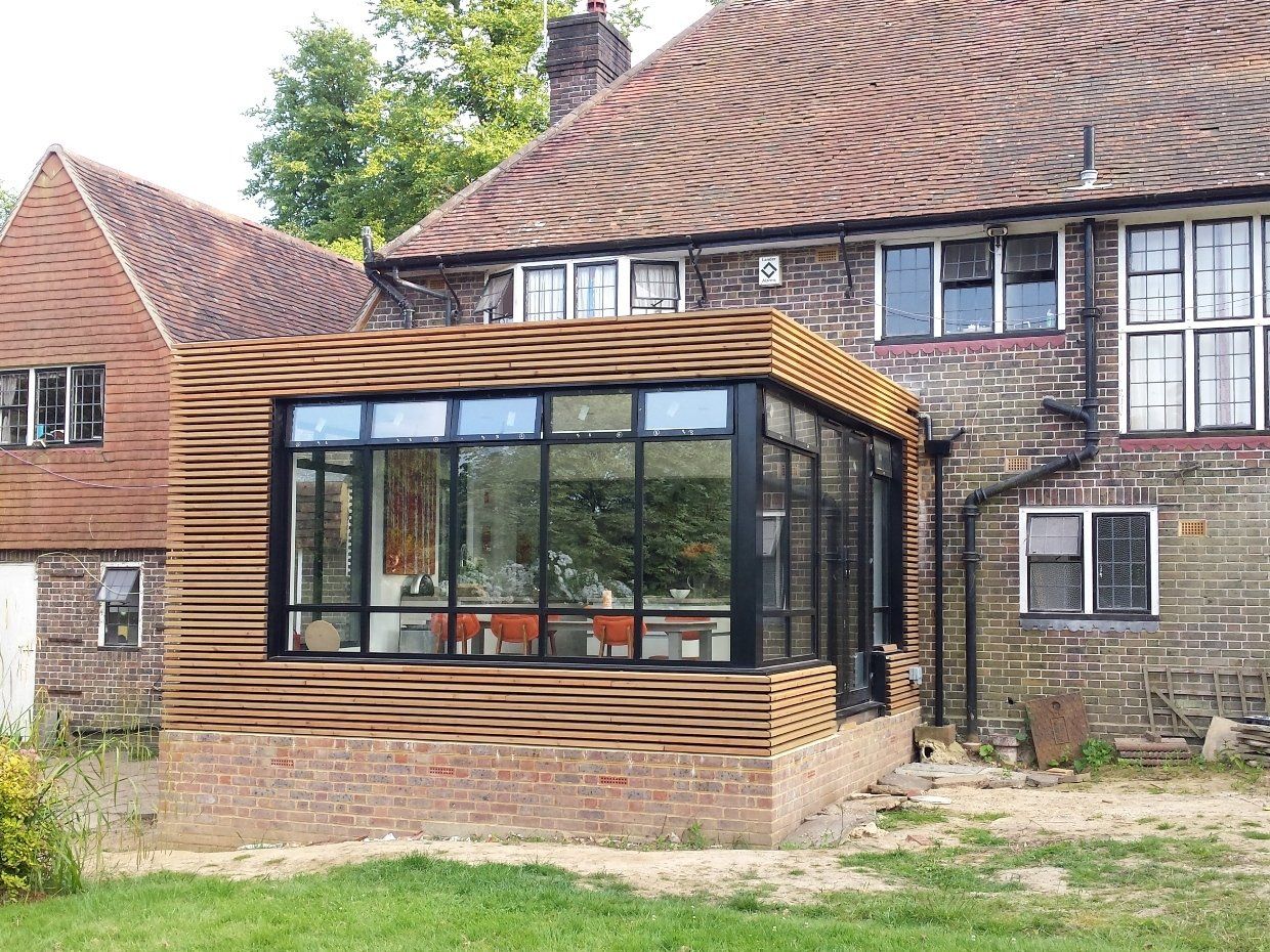 Black Aluminium windows Exmouth