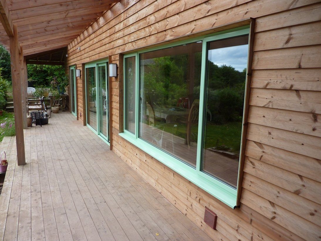 Slim Aluminium doors Exmouth