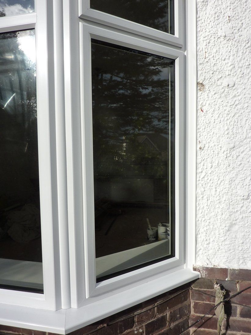 White Aluminium windows Exeter
