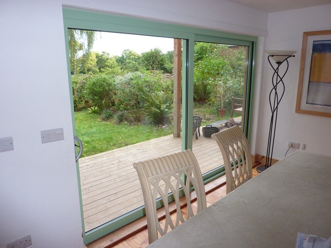 Slim Aluminium doors Exeter