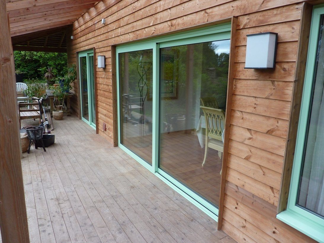 Slim Aluminium doors Honiton