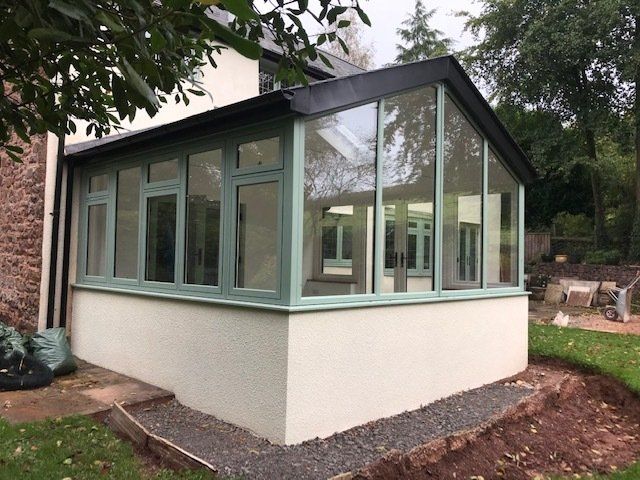 Solid roof extensions Devon