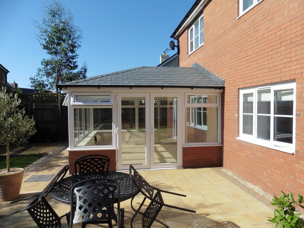 Solid roof conservatories Exmouth